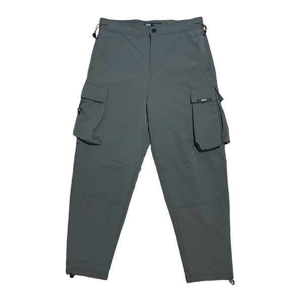 Zara Men’s Water Repellant Cargo Hiking Cropped Pants Sz S - Picture 1 of 16